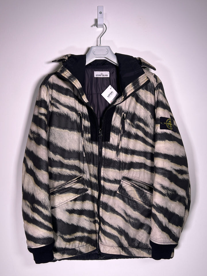 Stone Island White Tiger Camo 50 Fili Parka