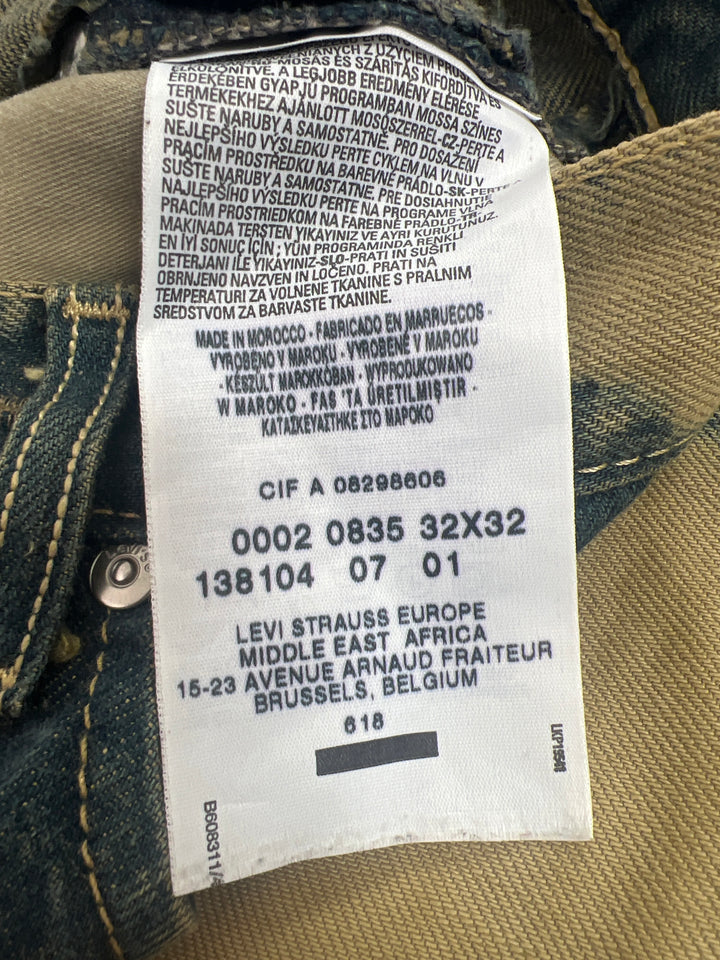 Levi's Engineered Bleached Denim Jorts