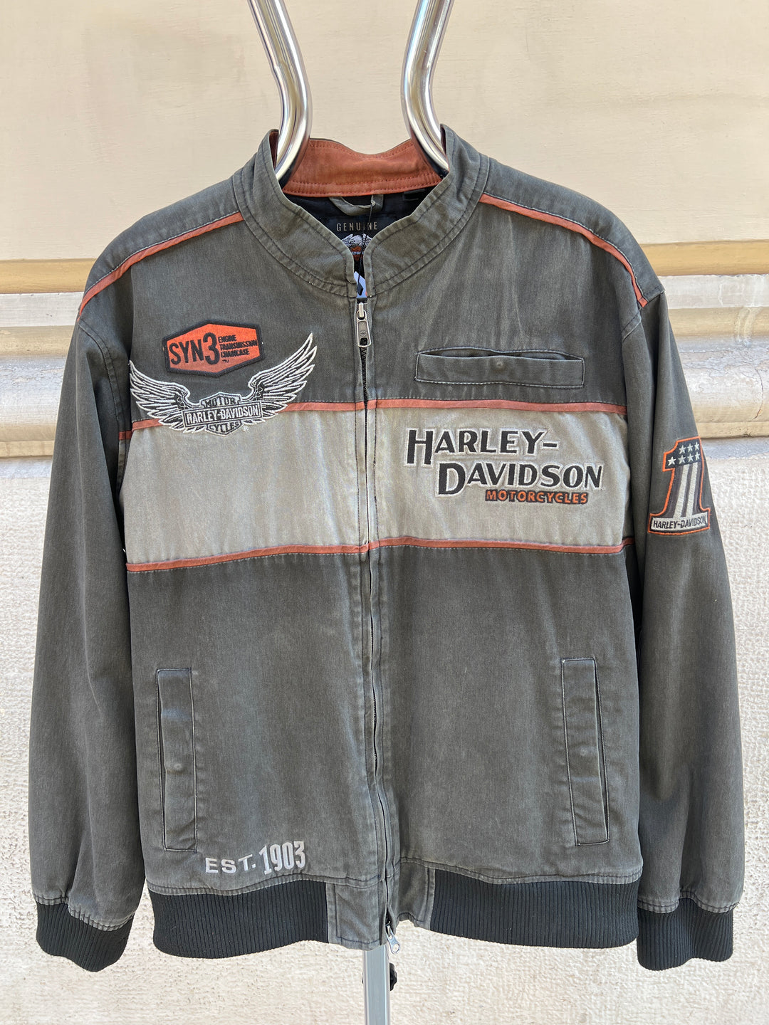 Harley Davidson Grey Light Jacket