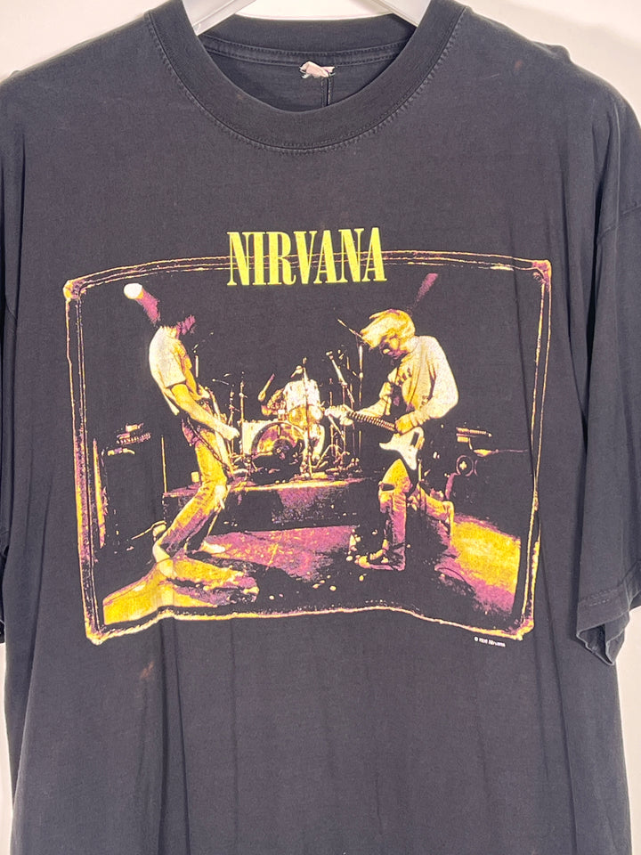 JTS 1996 Nirvana From The Muddy Banks of the Wiskah Single Stitch T-Shirt
