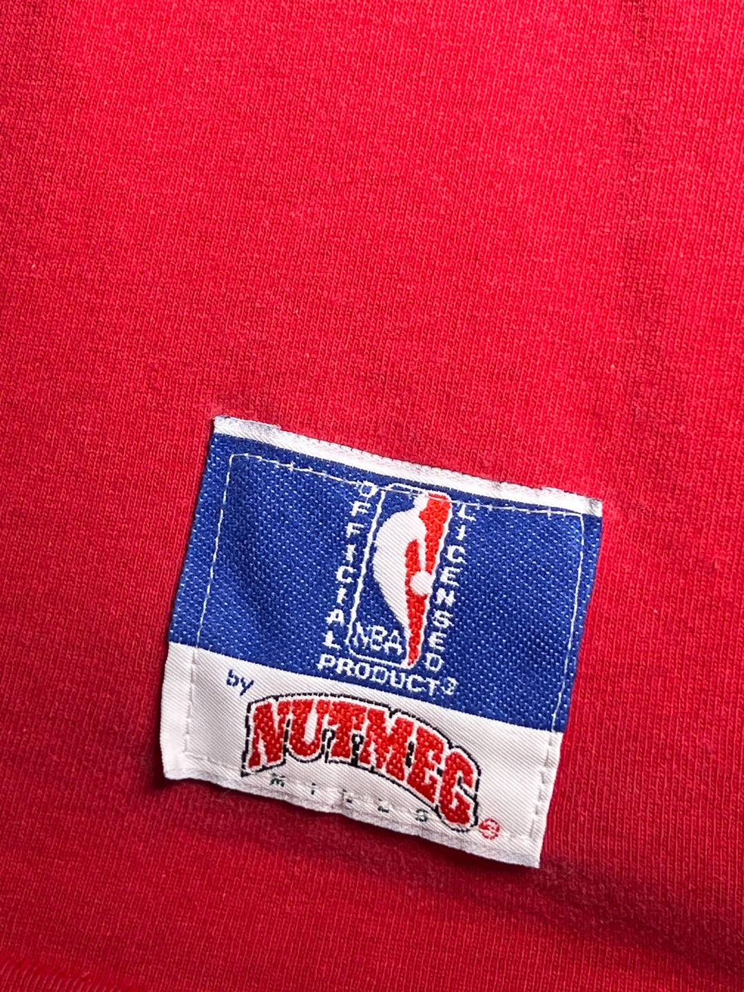 Nutmeg Mills Michael Jordan Card 90s Single Stitch