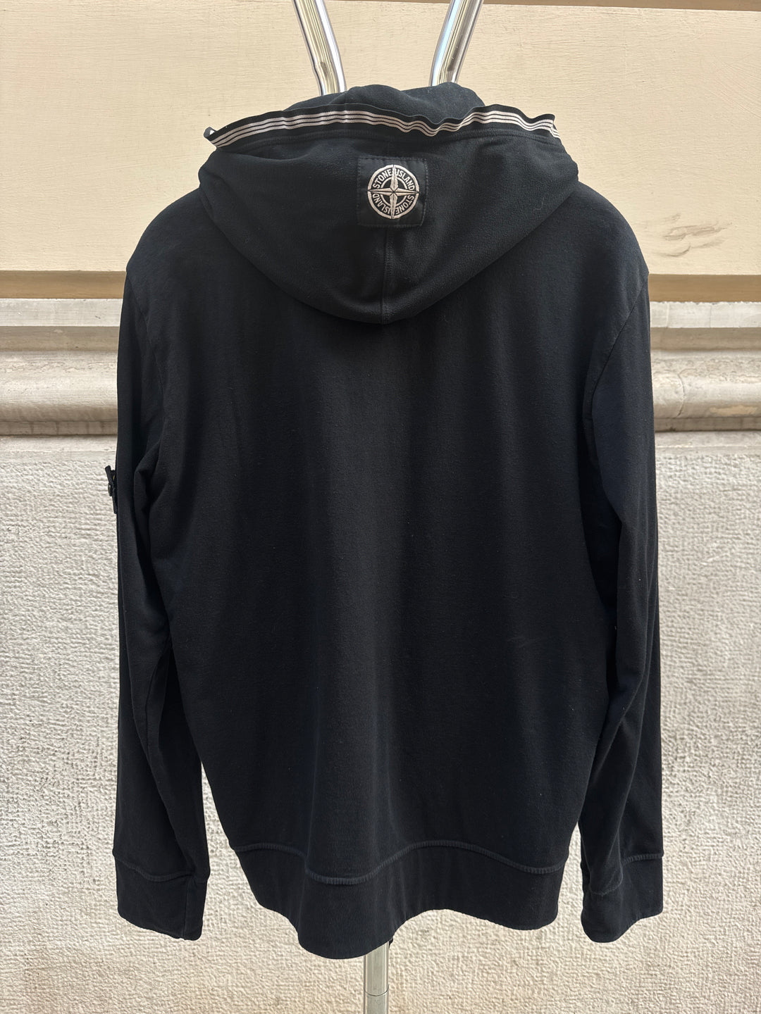 Stone Island Buttons & Full Zip Hoodie