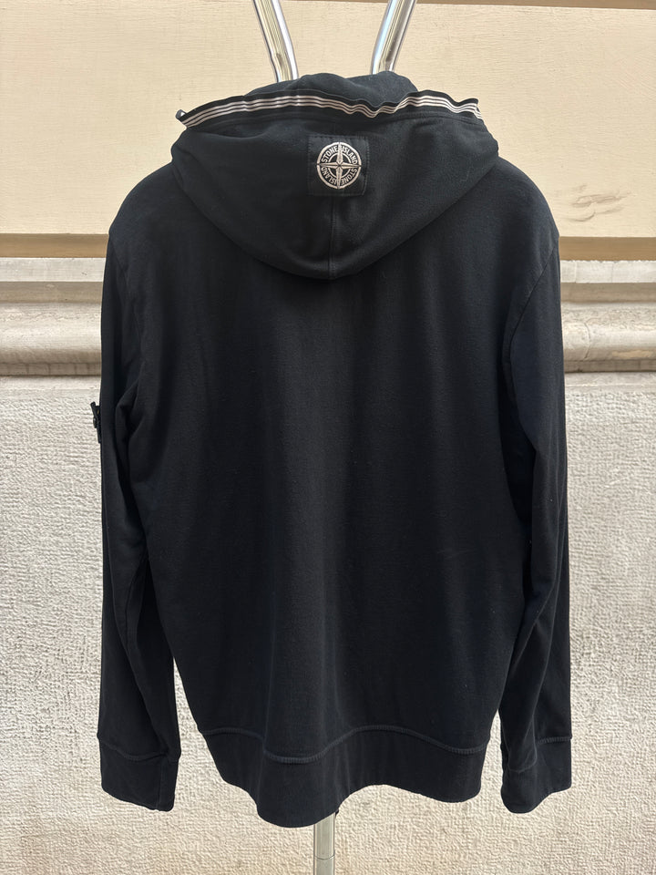 Stone Island Buttons & Full Zip Hoodie