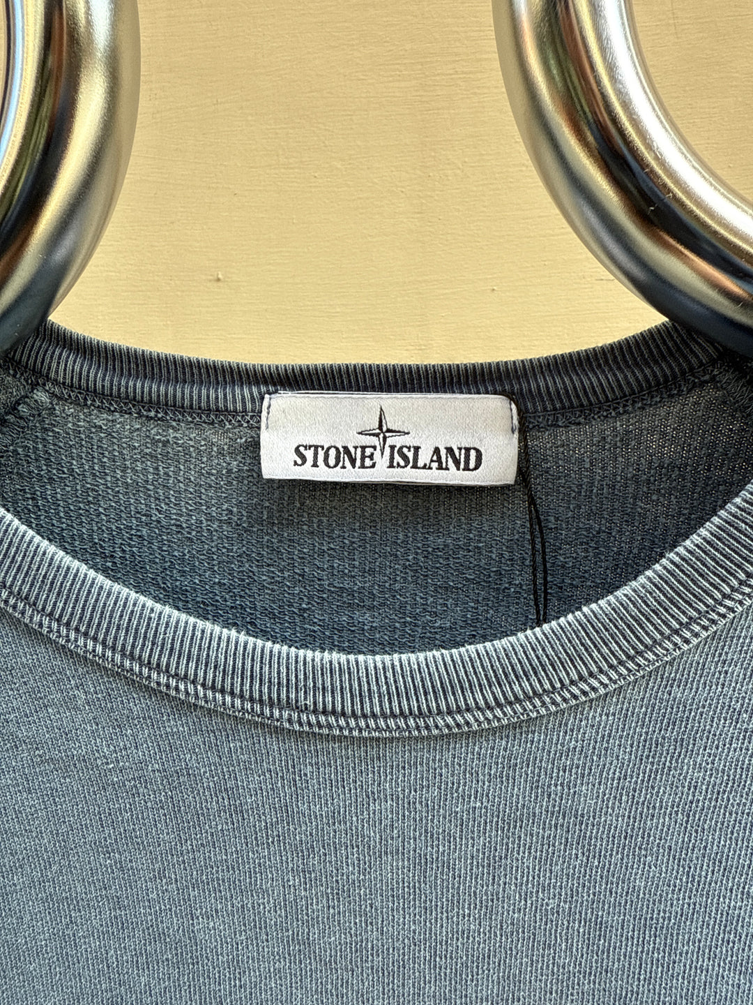 Stone Island Light Blue Crewneck