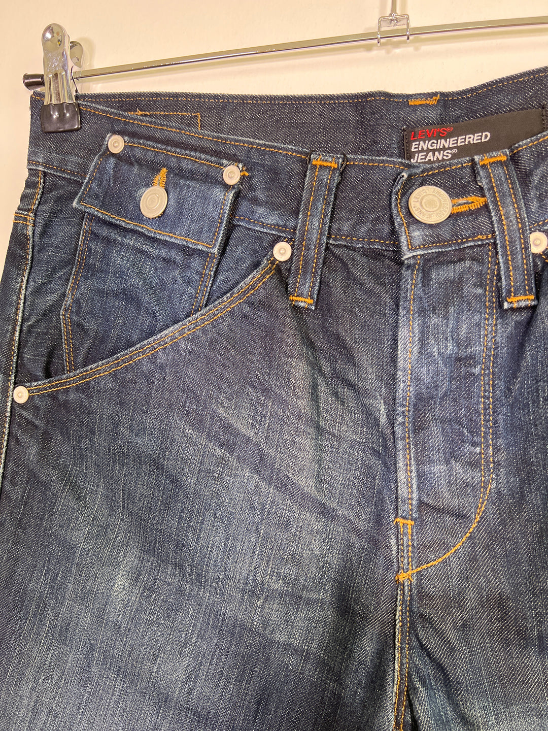 Levi's Engineered Dark Denim Jorts