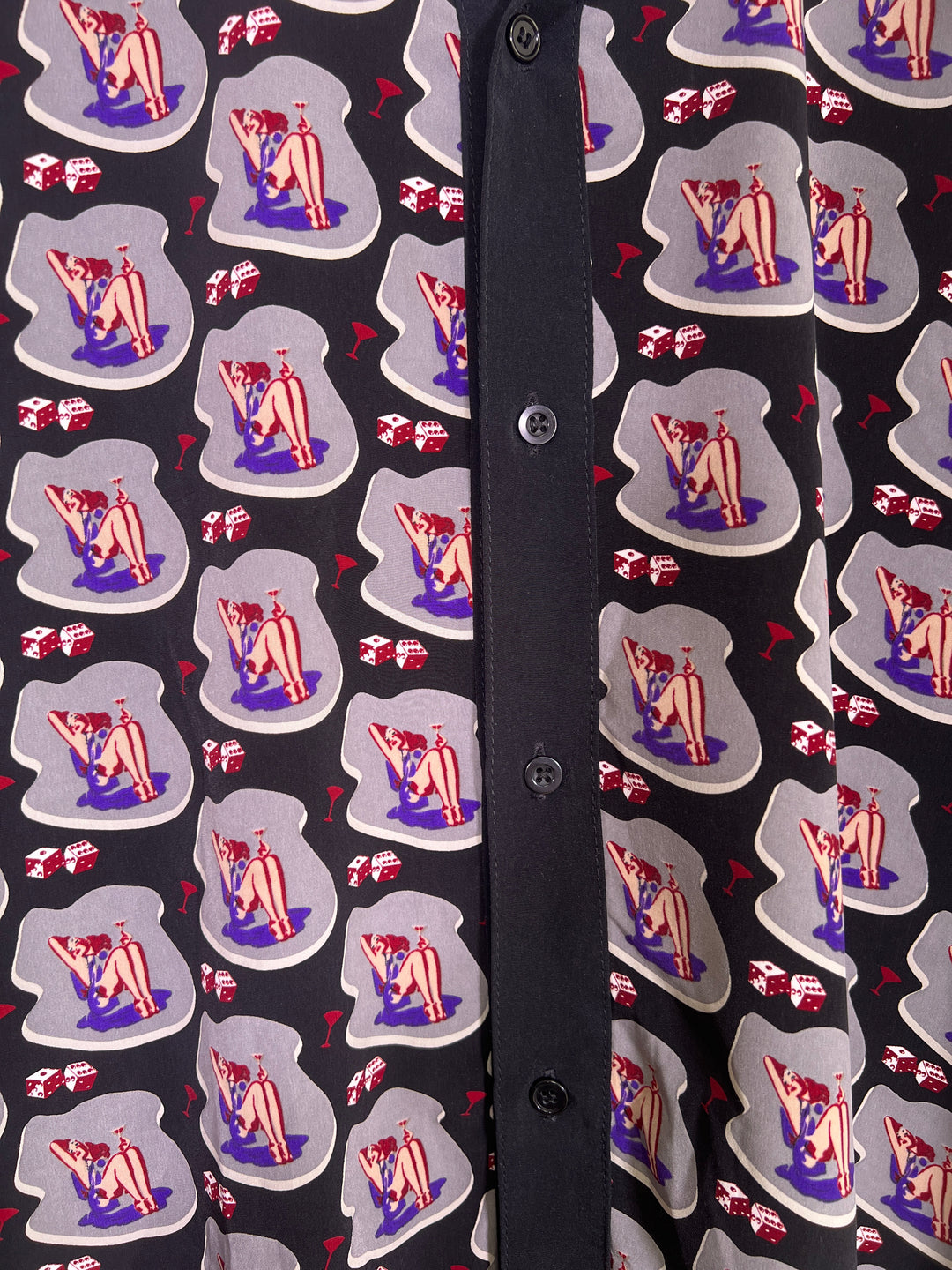 Pinup Casino Bowling Shirt