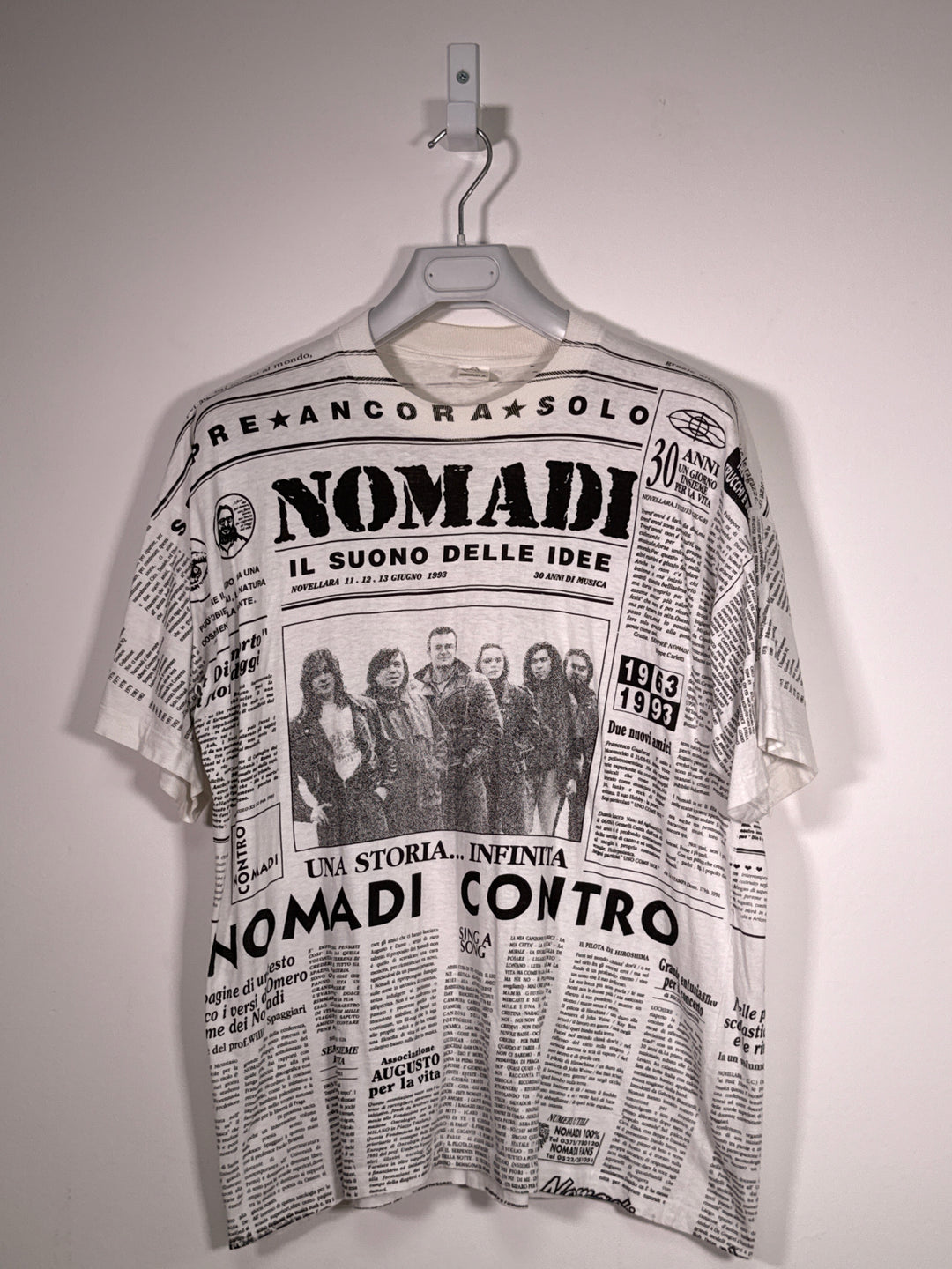 Effepi Nomadi All Over Single Stitch T-Shirt