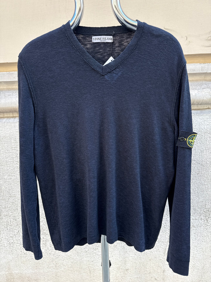 Stone Island V-Neck Light Jumper