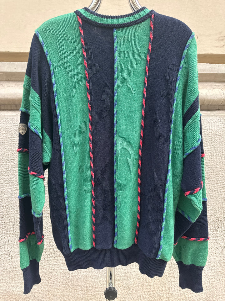 Carlo Colucci Striped Sea Jumper
