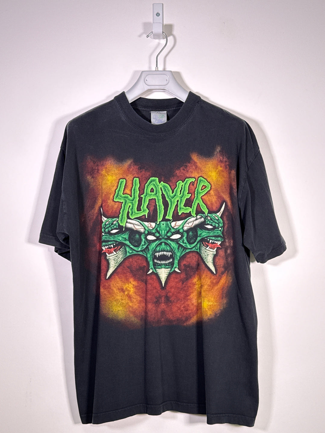 B&G Slayer Diabolus On Tour 1999 Europe Tour T-Shirt
