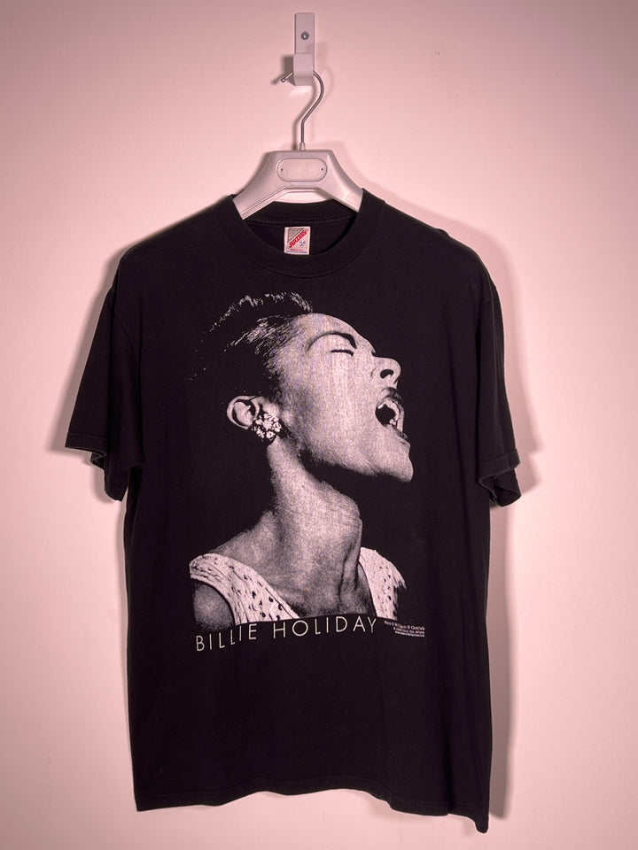 Jerzees Billie Holiday 1990 Portrait T-Shirt