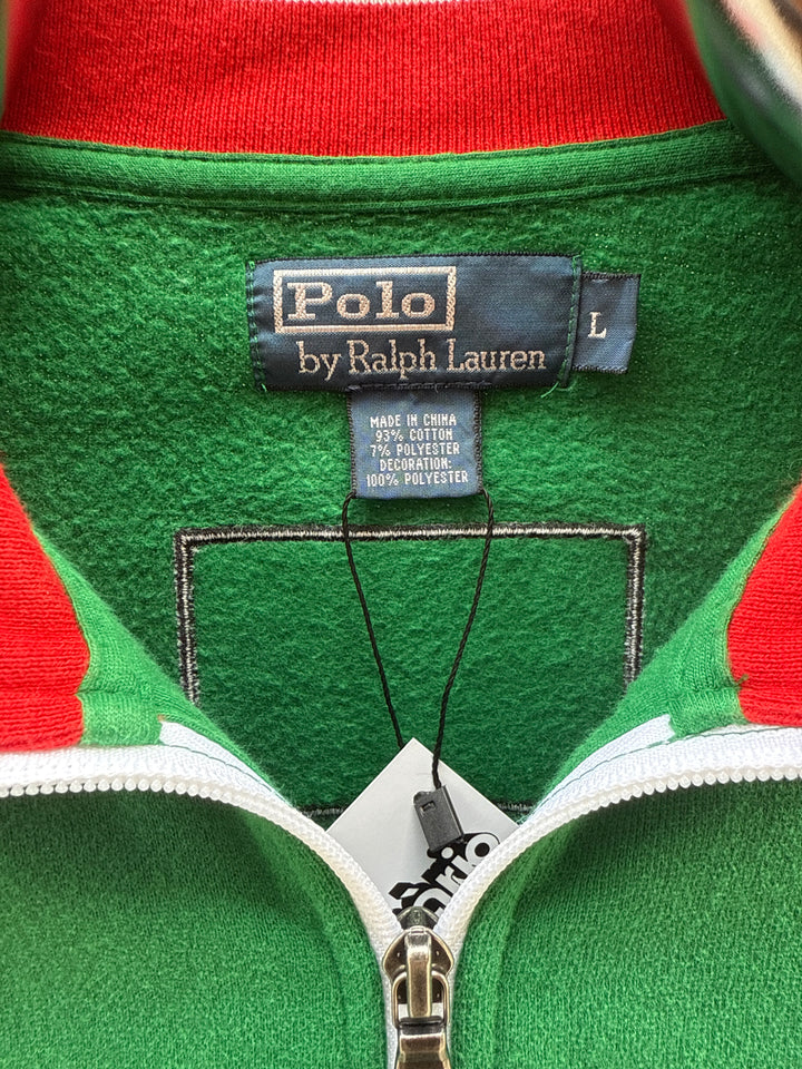 Polo Ralph Lauren Big Logo Italia Full Zip Sweater