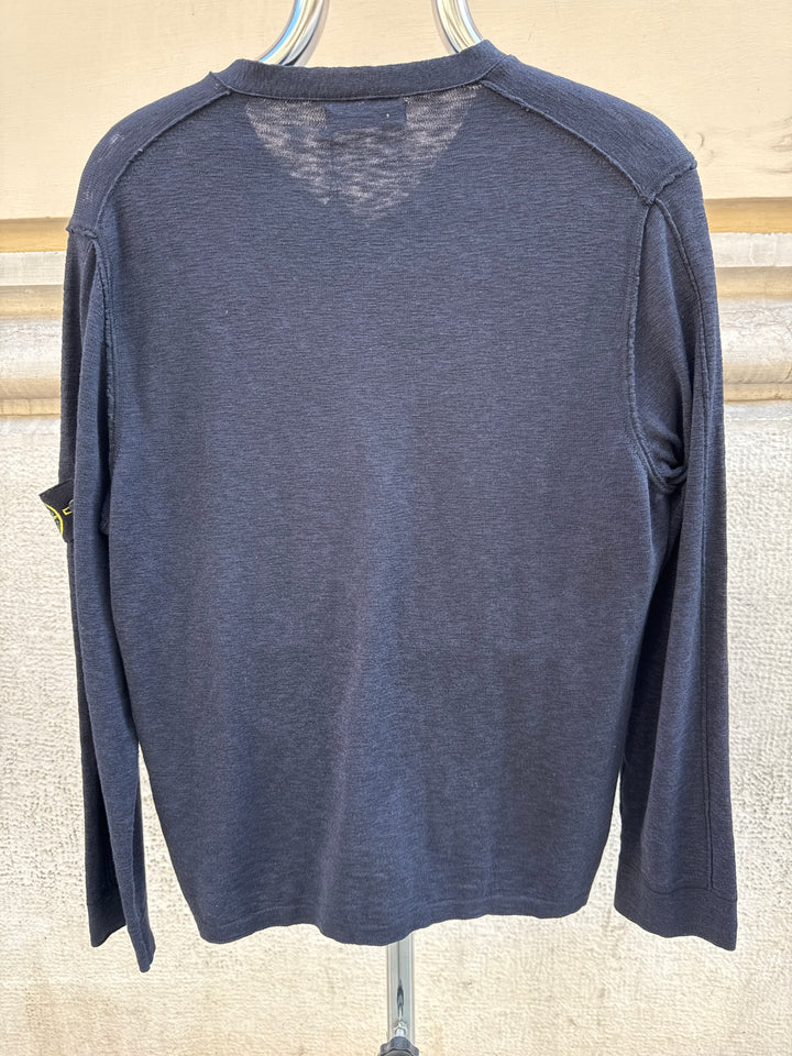 Stone Island V-Neck Light Jumper