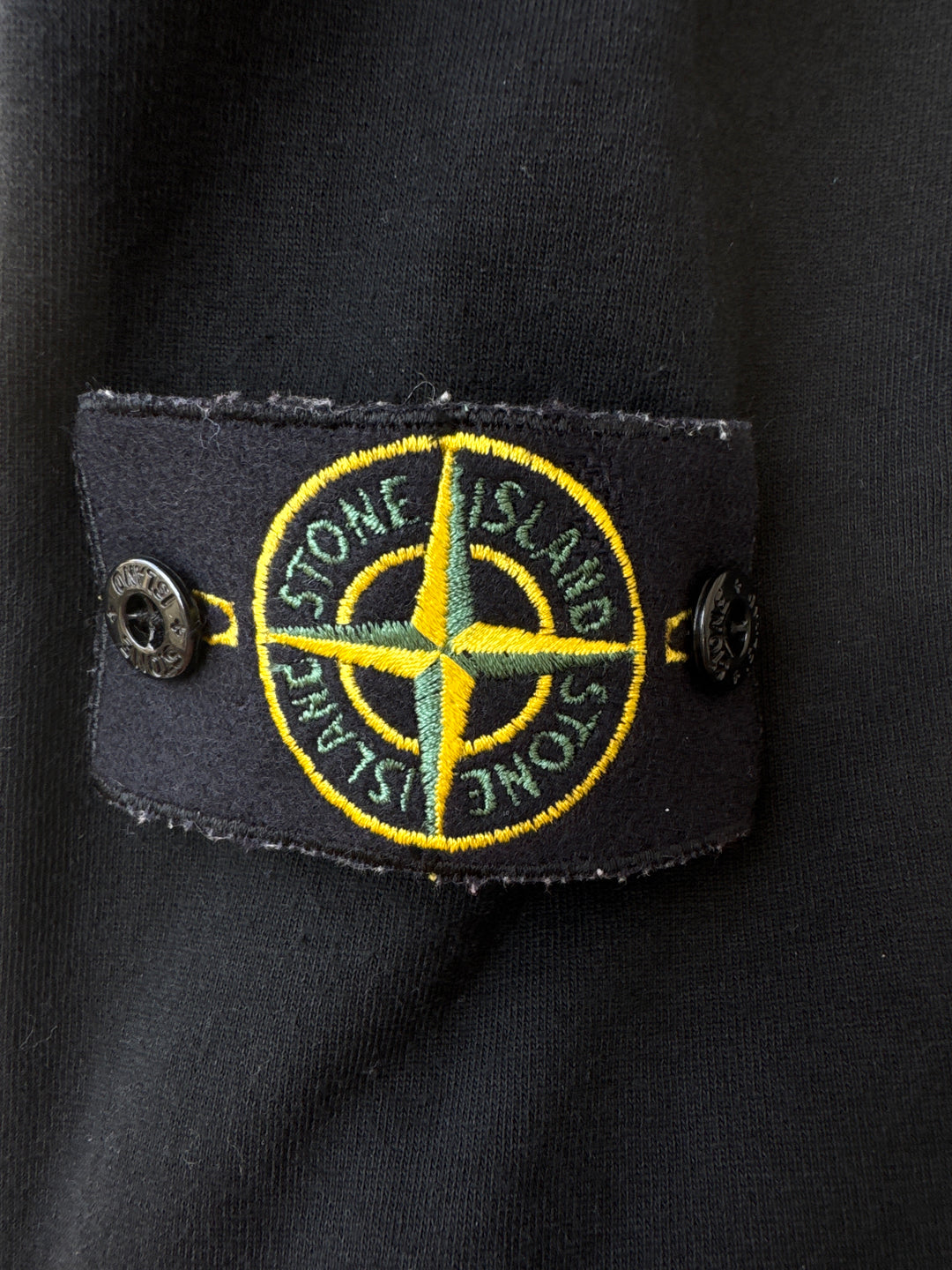 Stone Island Buttons & Full Zip Hoodie