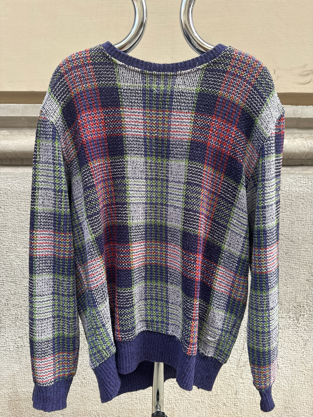 Missoni Uomo Colorful Check Jumper