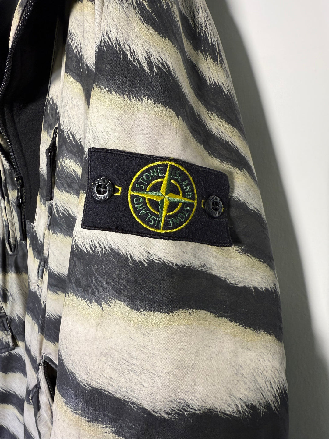 Stone Island White Tiger Camo 50 Fili Parka