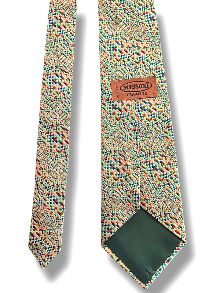 Missoni Technicolor Silk Tie