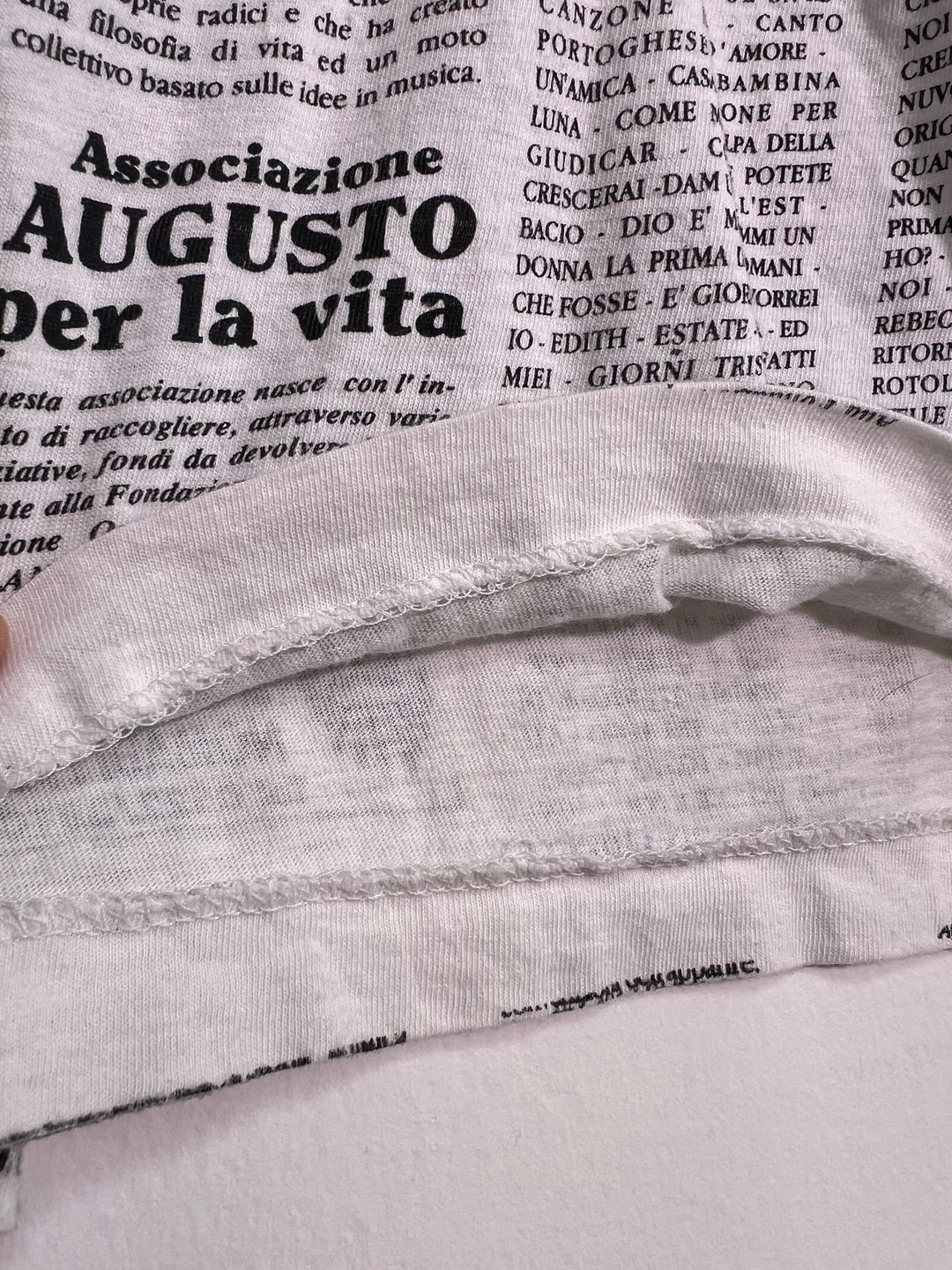 Effepi Nomadi All Over Single Stitch T-Shirt