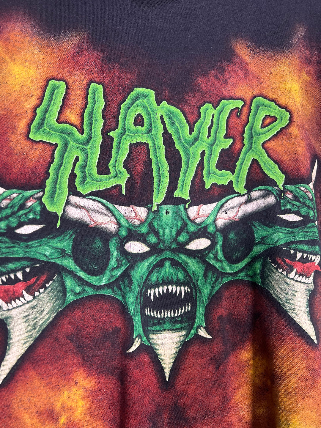 B&G Slayer Diabolus On Tour 1999 Europe Tour T-Shirt