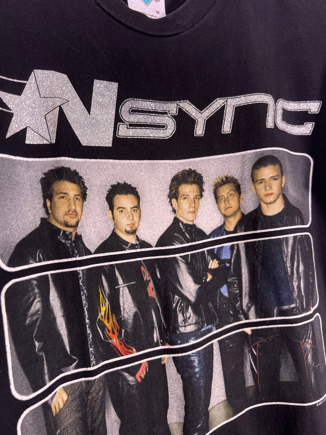 Tour Champ Nsync Popodissey Tour 2001 T-Shirt