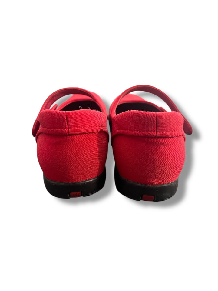 Prada Canvas Mary Jane Shoes