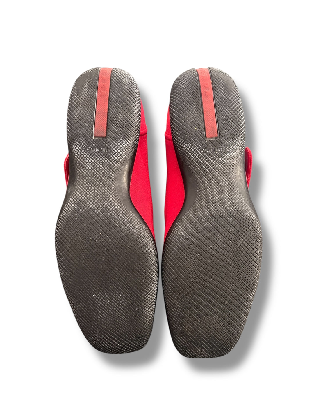 Prada Canvas Mary Jane Shoes