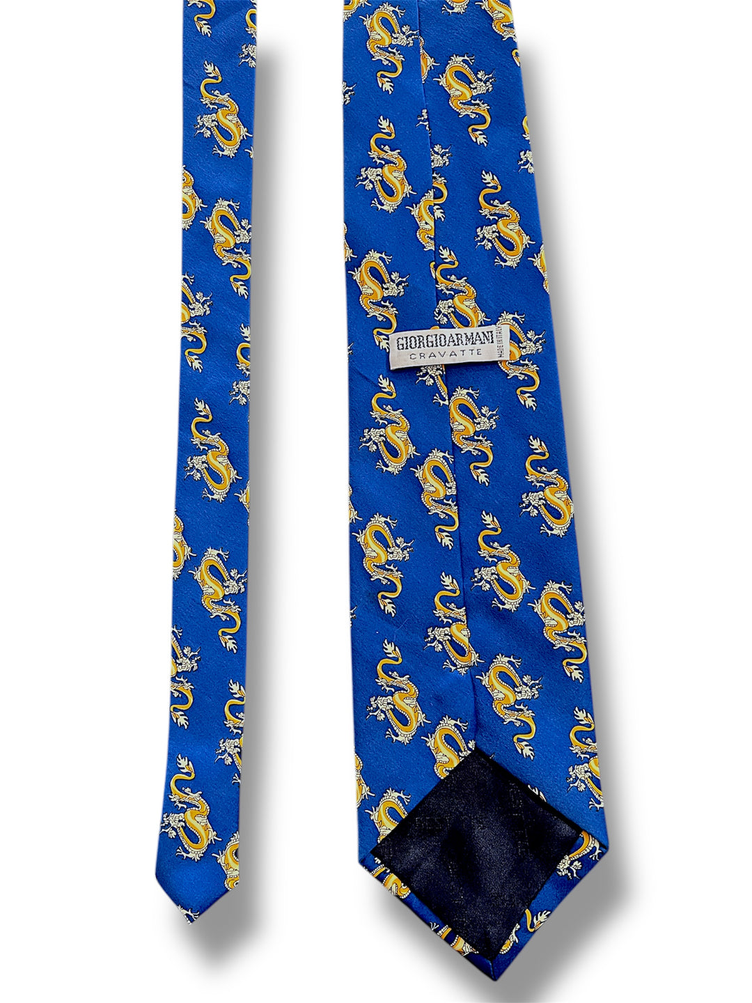 Giorgio Armani Dragons Silk Tie