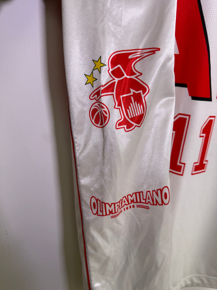 Reebok Basket Armani Jeans Milano Jobey Thomas Match Worn Jersey