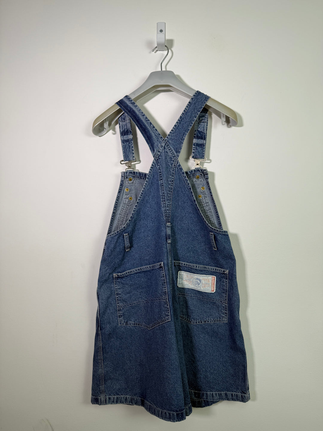 Diesel 90s Denim Short Overall