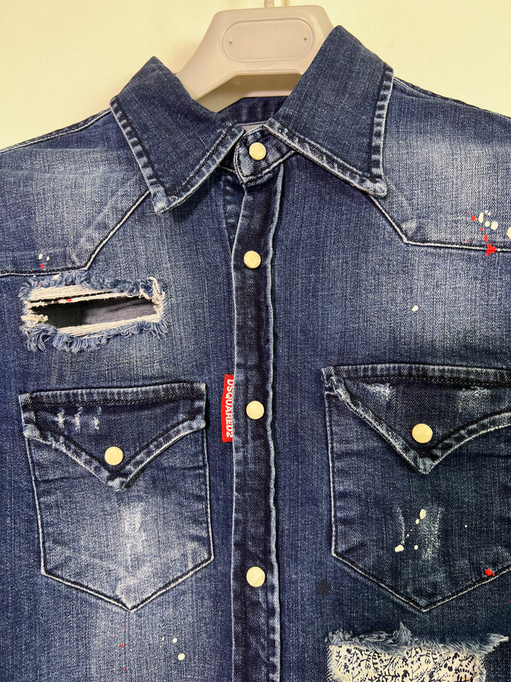 Dsquared2 Y2K Denim Shirt