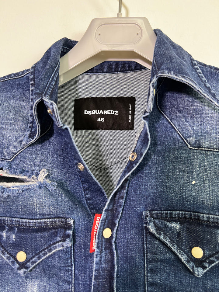 Dsquared2 Y2K Denim Shirt
