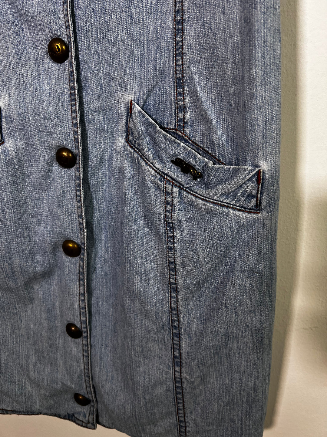 Krizia Jeans Denim Mini Dress