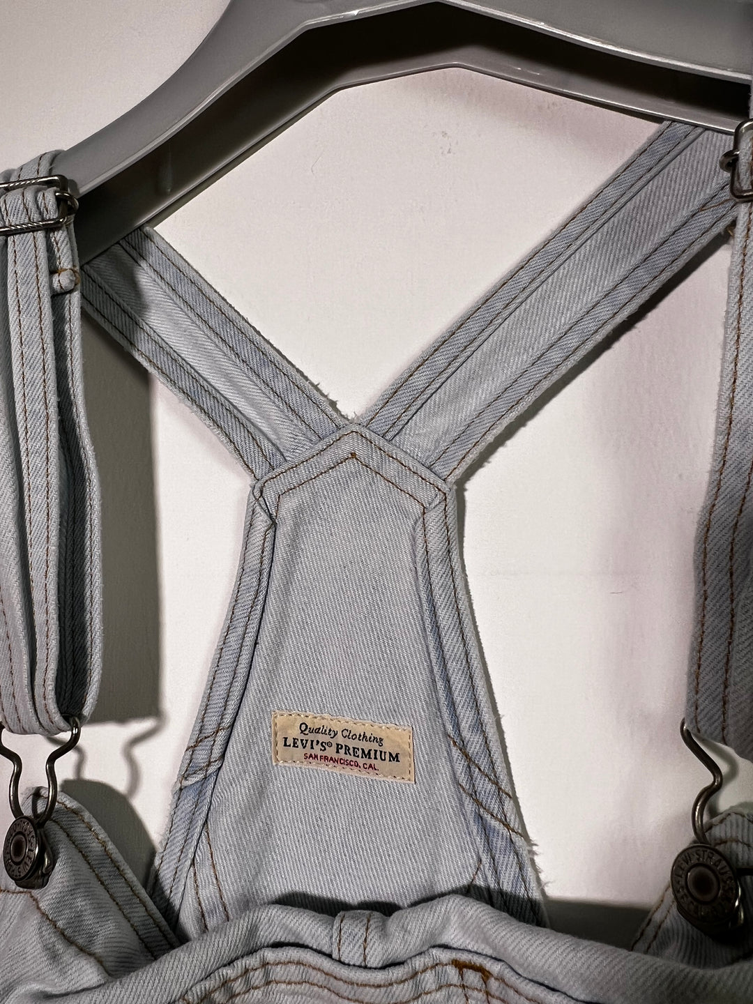 Levi's Light Denim Shorts Overall