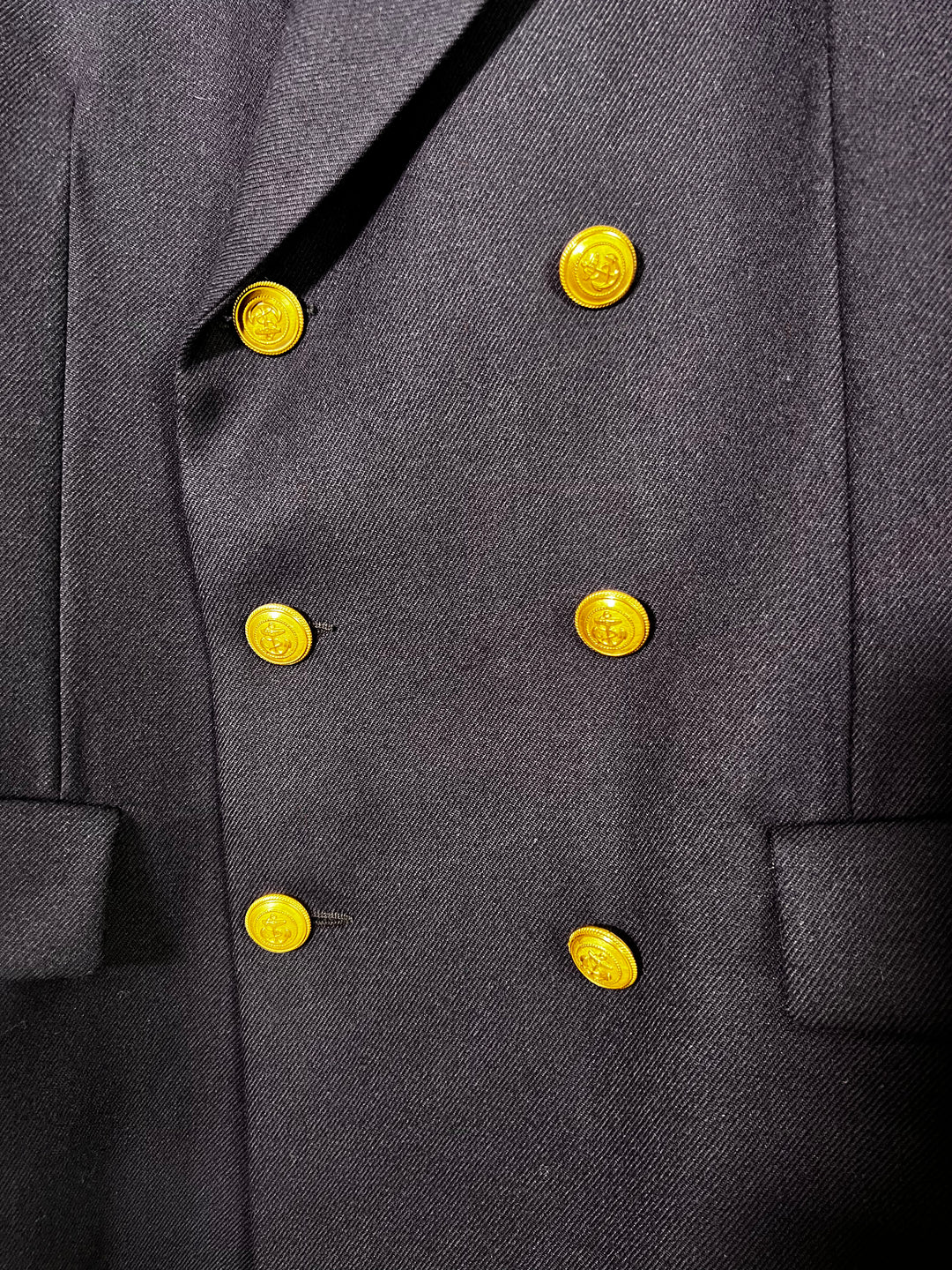 Sartoria Marina Militare Double-Breasted Blazer Jacket