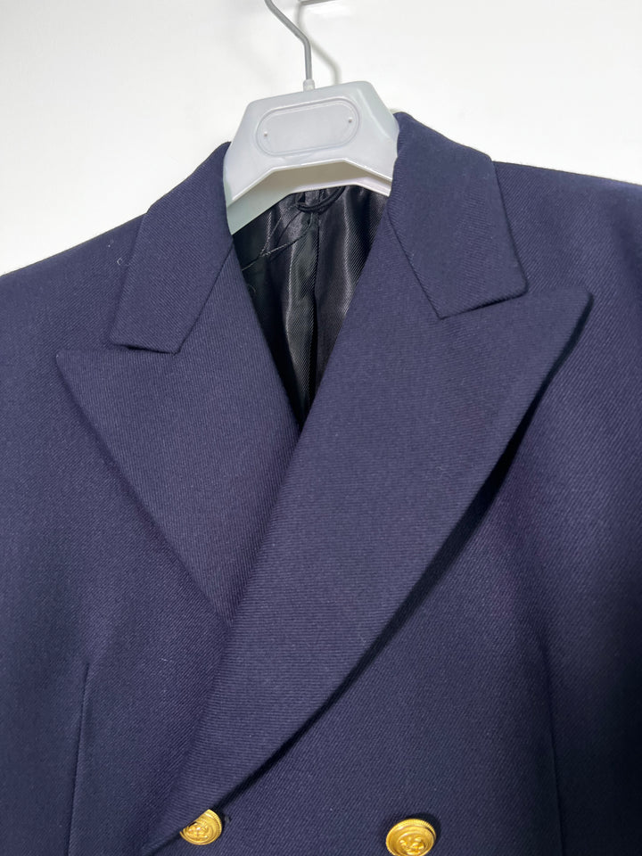 Sartoria Marina Militare Double-Breasted Blazer Jacket