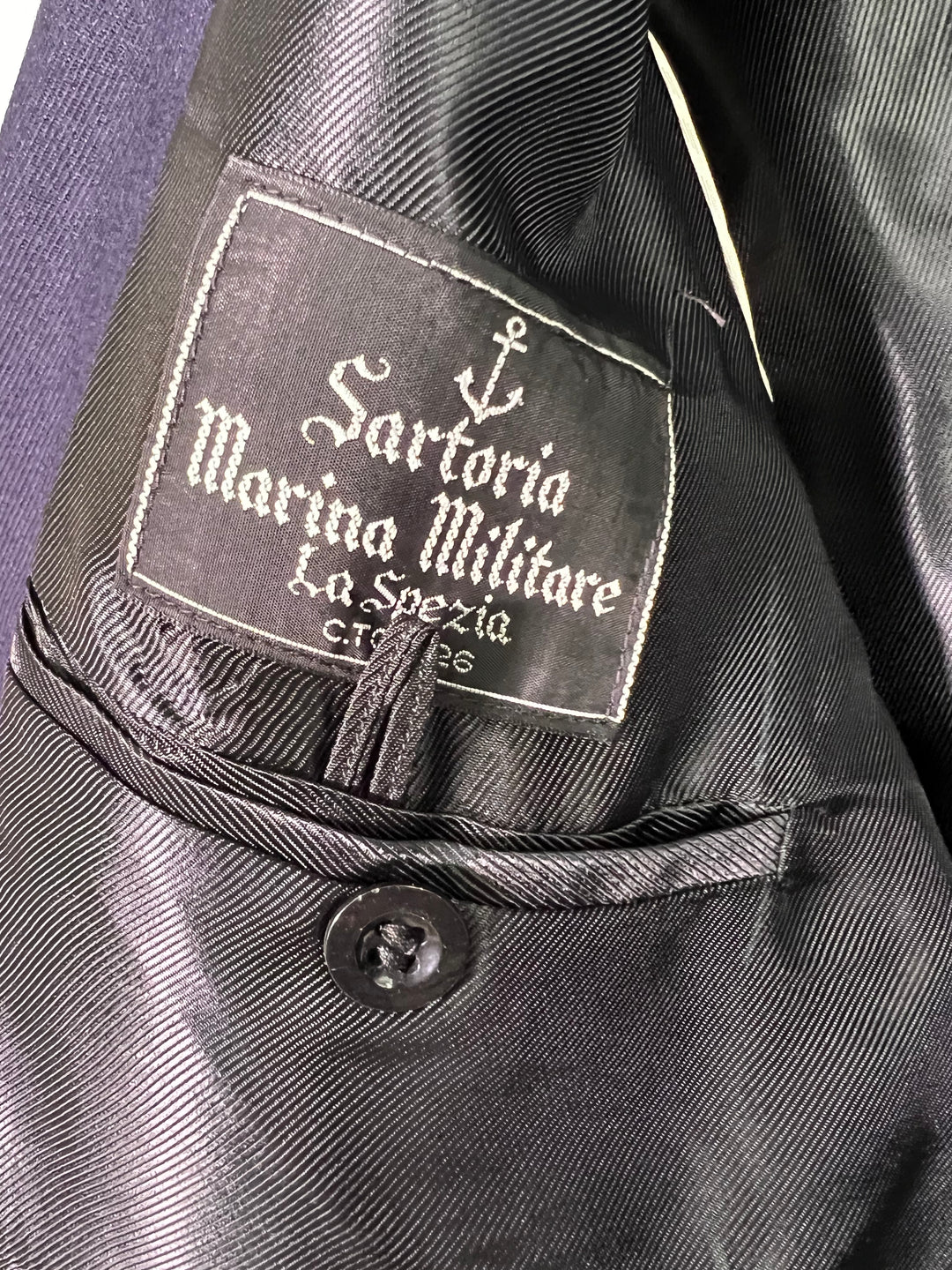 Sartoria Marina Militare Double-Breasted Blazer Jacket