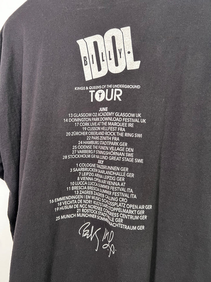 Billy Idol Kings & Queen of the Underground T-shirt