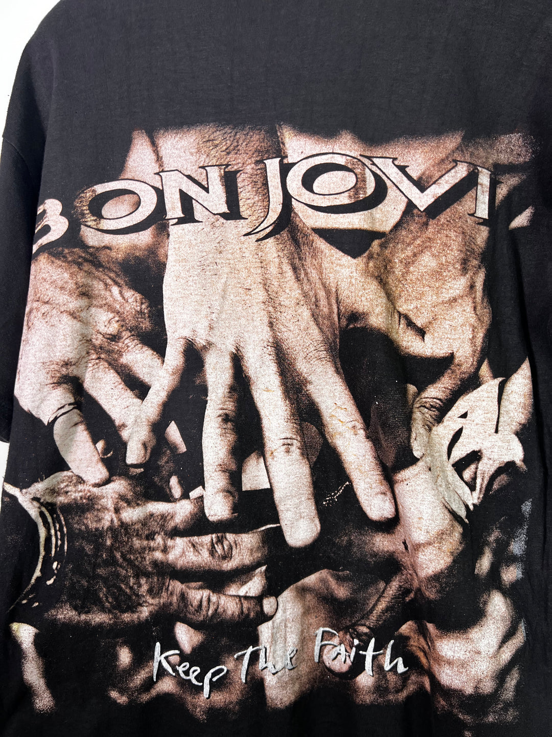 Bon Jovi Keep The Faith Single Stitch T-Shirt