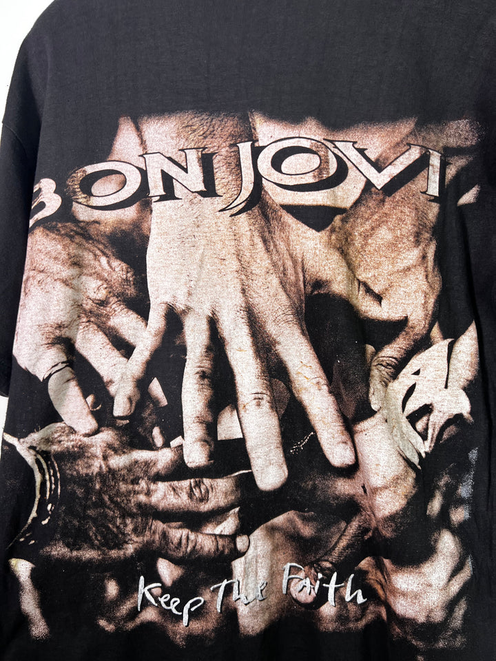 Bon Jovi Keep The Faith Single Stitch T-Shirt