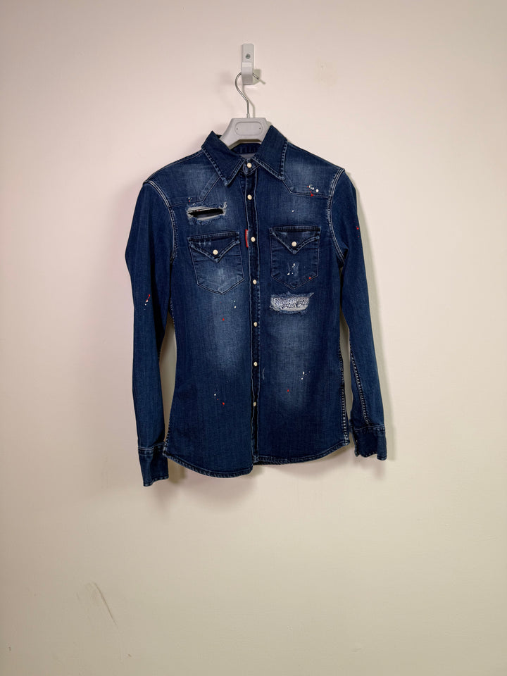 Dsquared2 Y2K Denim Shirt