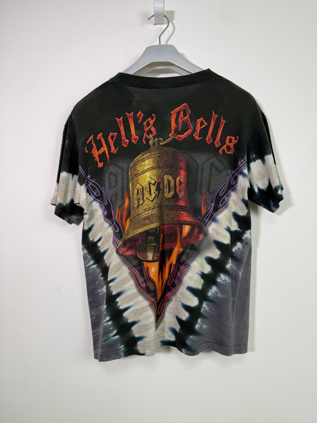 AC/DC Hells Bells Tie-Dye T-Shirt