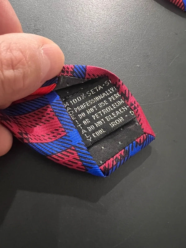 80s Deadstock Gianni Versace Classic Baroque Silk Tie