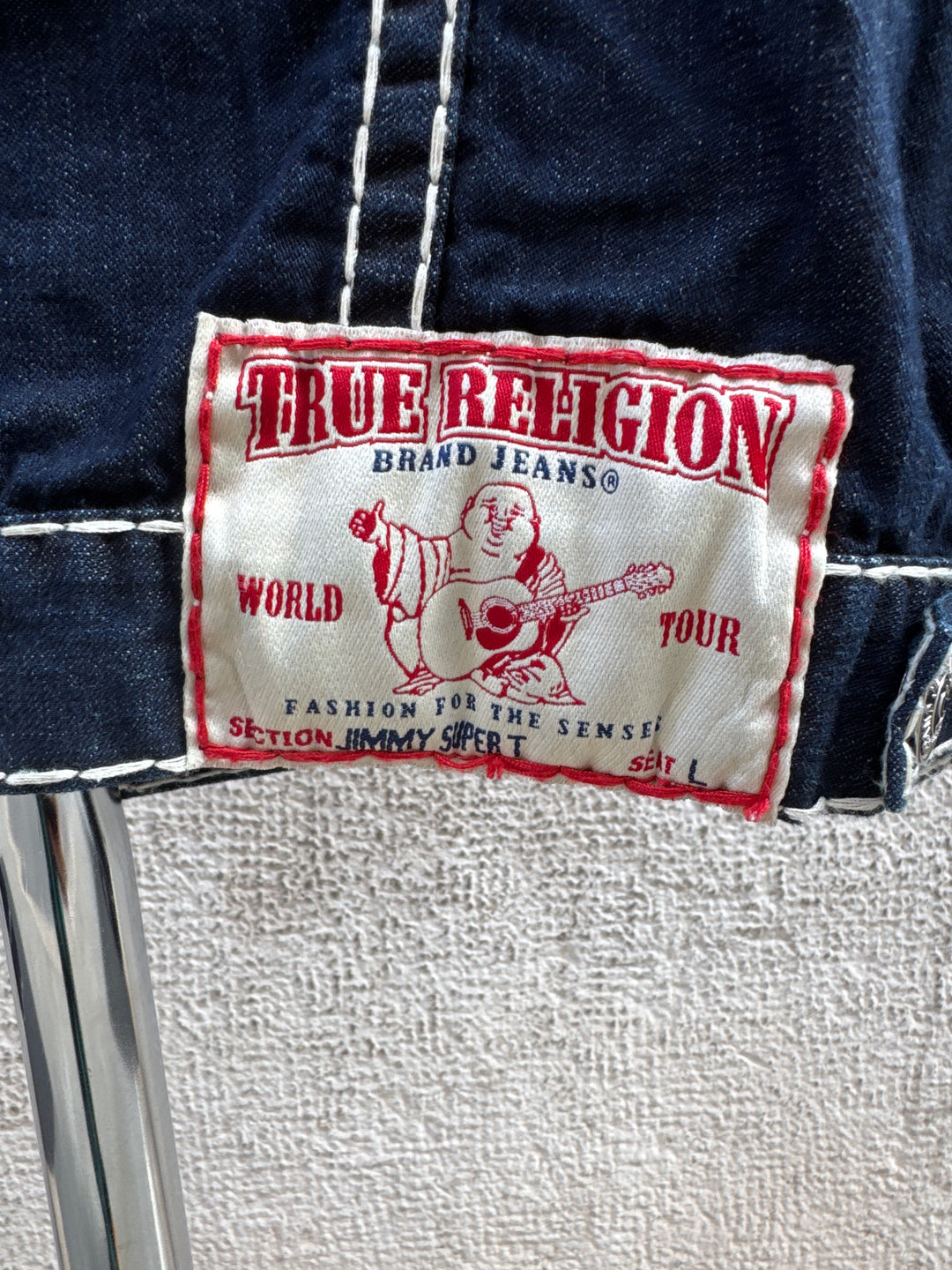True Religion Jimmy Super T Denim Trucker Jacket