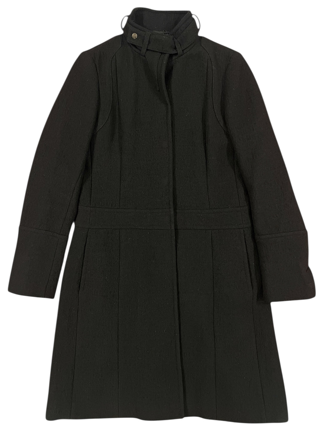 Max Mara Woman Black Wool Coat