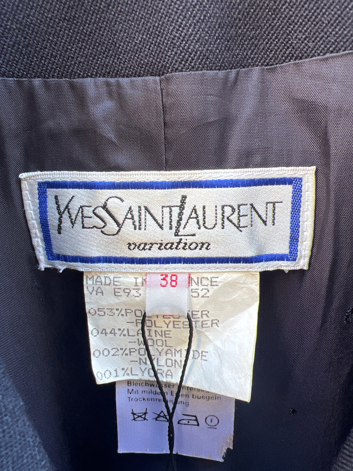 Yves Saint Laurent Oversize Light Coat