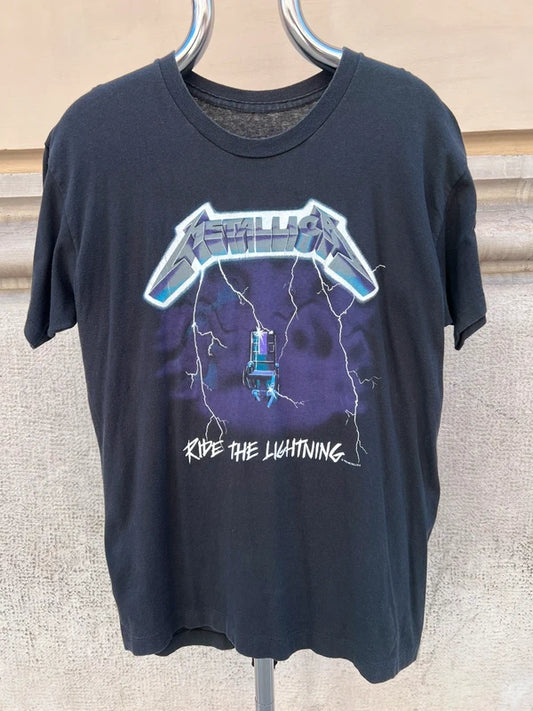 1989 Metallica Double Album Single Stitch T-Shirt
