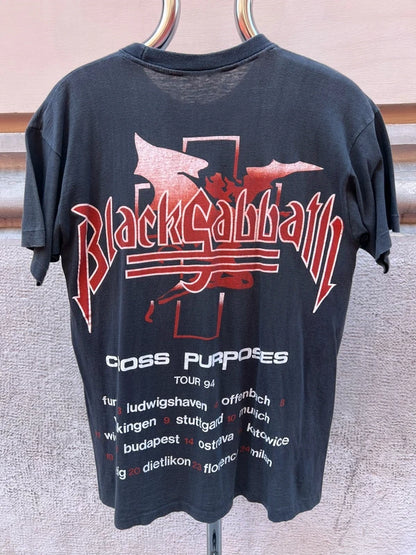 1994 Black Sabbath Cross Purposes European Tour T-Shirt