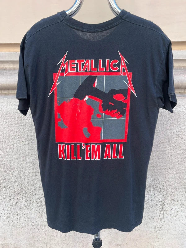 1989 Metallica Double Album Single Stitch T-Shirt