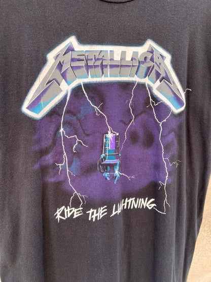 1989 Metallica Double Album Single Stitch T-Shirt