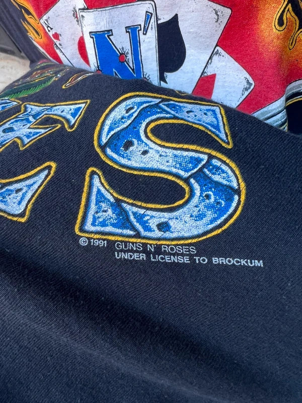1991 Guns N'Roses Use Your Illusion Single Stitch T-Shirt